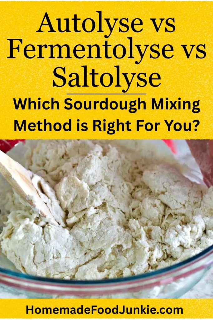 Autolyse vs Fermentolyse vs Saltolyse 1