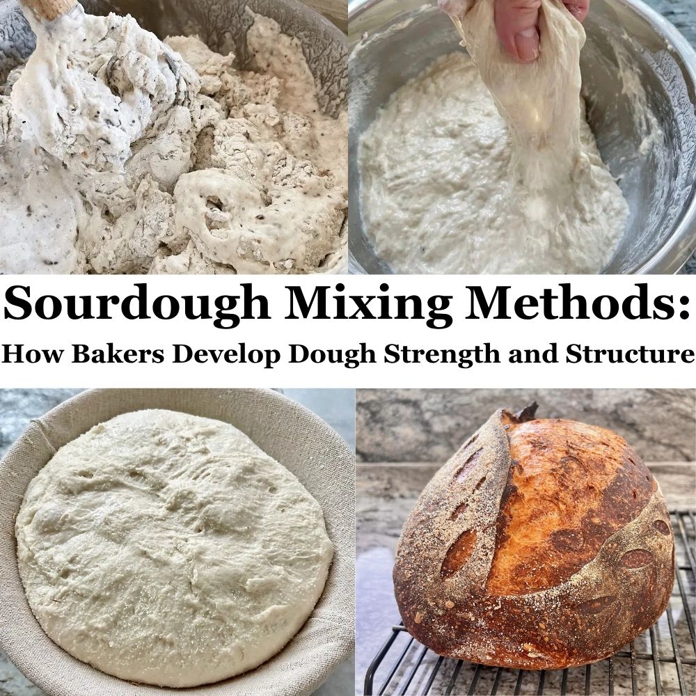 sourdough mixing methods featured image collage