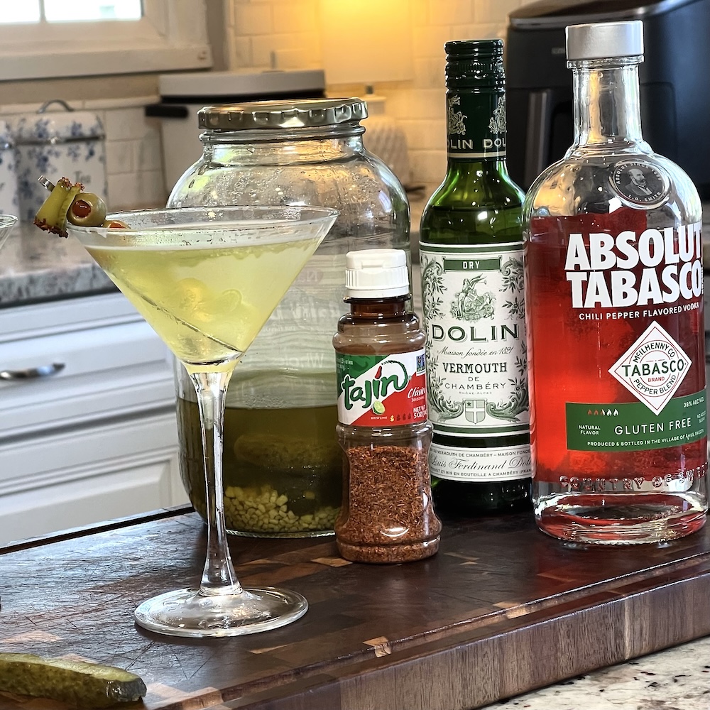 absolut tabasco vodka martini with ingredients