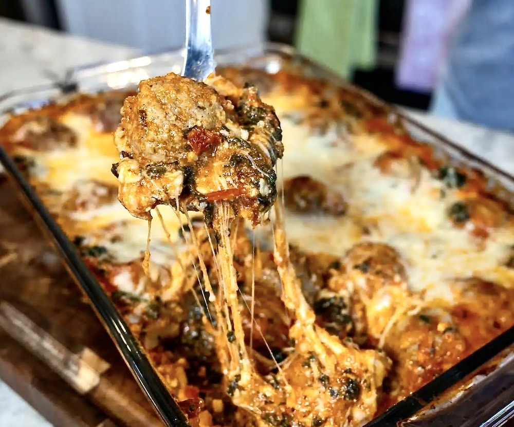 Dump $ Bake Lasagna made from pantry items