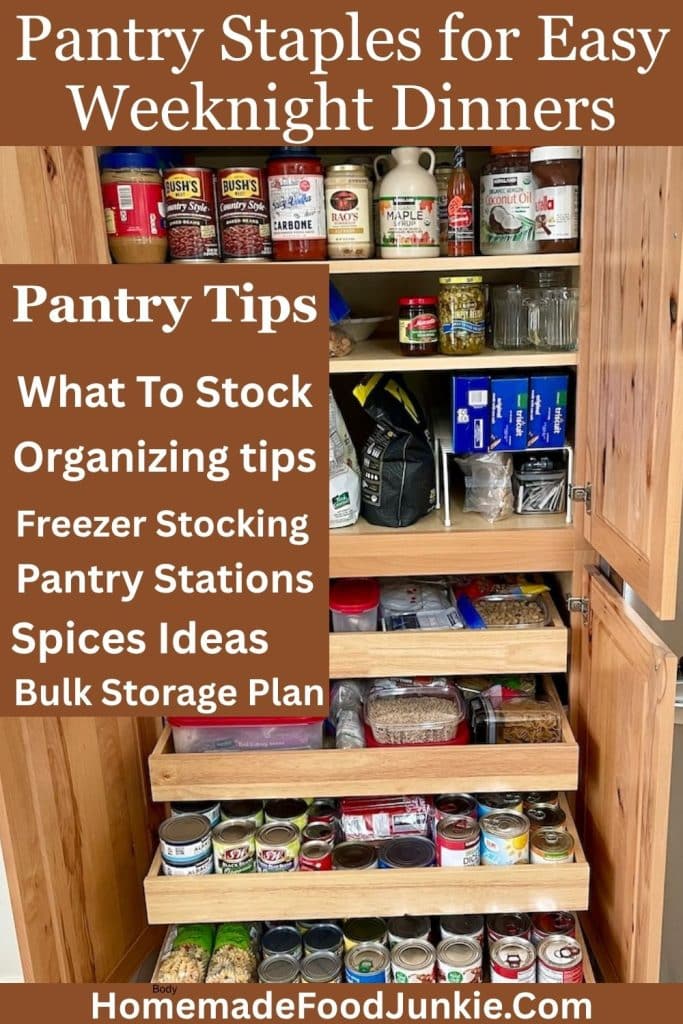 built in wooden closet pantry with ideas listed for the post content